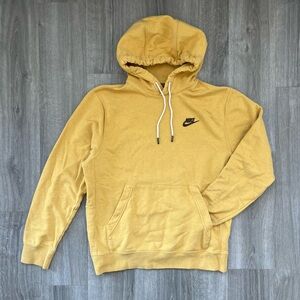 Nike Men's Yellow Hoodie